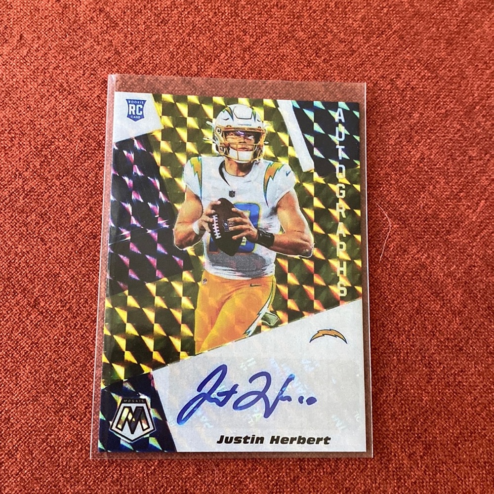 Justin Herbert Auto (Facsimile)